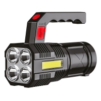 Lanterna reincarcabila cu LED-uri de mare putere, functii multiple, IPX4, Dekton, DT50622